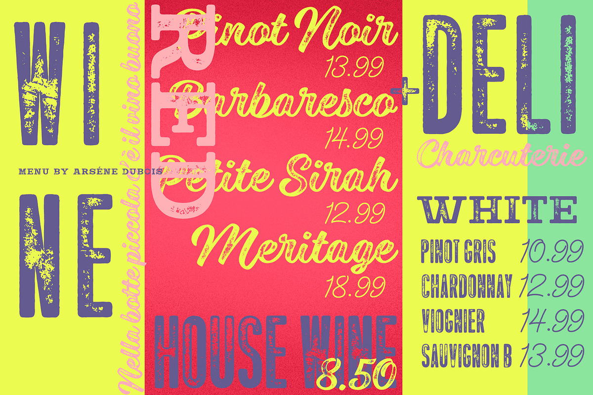 Las Palmas vintage font collection preview 5