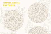 Modern Pre-Raphaelites patterns, a Pattern Graphic by Piñata (Thumbnail 4 of 15)