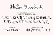 History Handmade, a Handwritten Font by InermediaSTUDIO (Thumbnail 7 of 8)