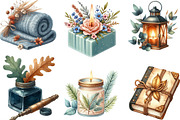 Autumn Serenity Clipart, an Illustration by Designking (Thumbnail 3 of 4)