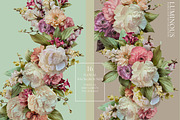 Luminous Floral Clip Art Collection, an Object Graphic by Eclectic Anthology (Thumbnail 5 of 16)