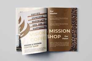 Coffee Shop Brochure Vol.2