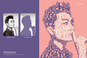 Typography Art Photoshop Action, an Action Add-On by Mint Actions (Thumbnail 2 of 11)