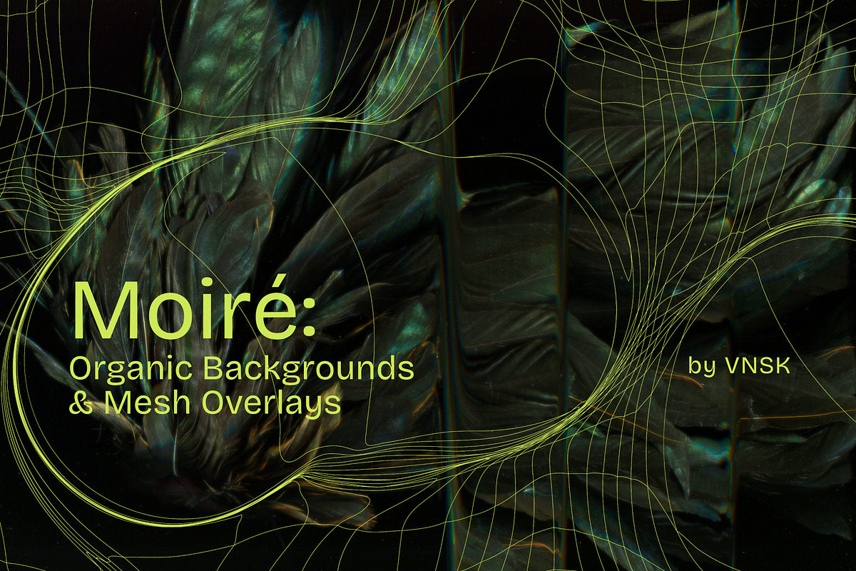 Moire: Backgrounds & Mesh Overlays, a Texture Graphic by Anastasiia VNSK (Photo 19 of 20)