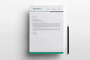 Letterhead Pad & Free Business Card, a Stationery Template by Rongmistiry (Thumbnail 5 of 9)