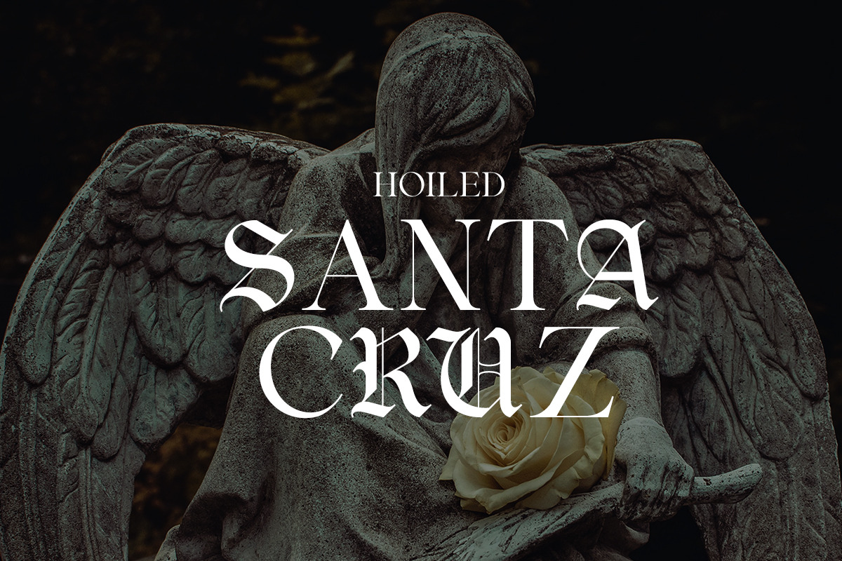 Grave Springs | Modern Blackletter, a Blackletter Font by Muntab_Art (Photo 2 of 11)