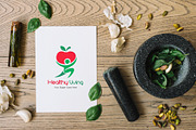 Modern Dietitian Logo Collection, a Branding & Logo Template by YUDesignStore (Thumbnail 11 of 13)