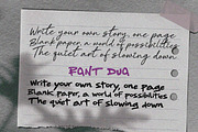 Street & Chic Duo Font (+ Extras), a Handwritten Font by MaxArt Foundry (Thumbnail 4 of 10)
