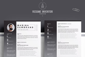 Clean Word CV-Resume Template