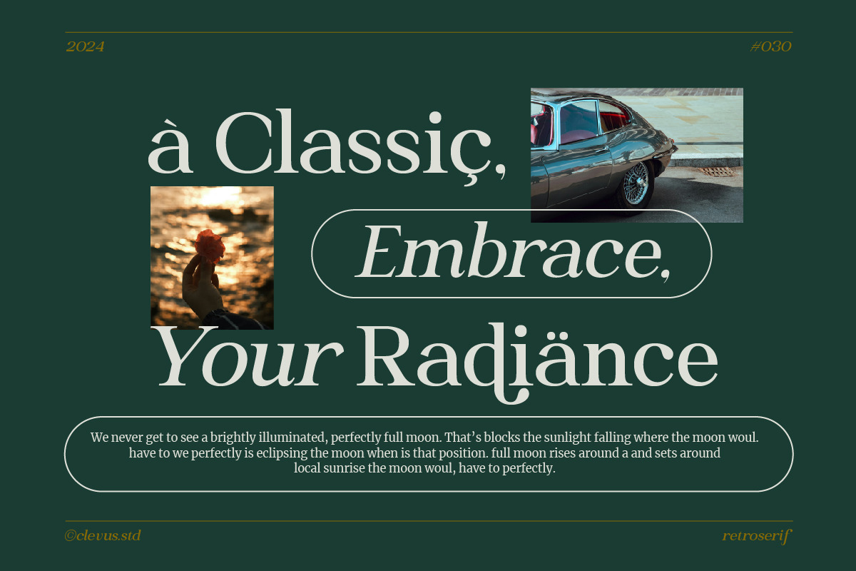 Heading South | Retro serif, a Serif Font by ClevUs (Photo 9 of 14)
