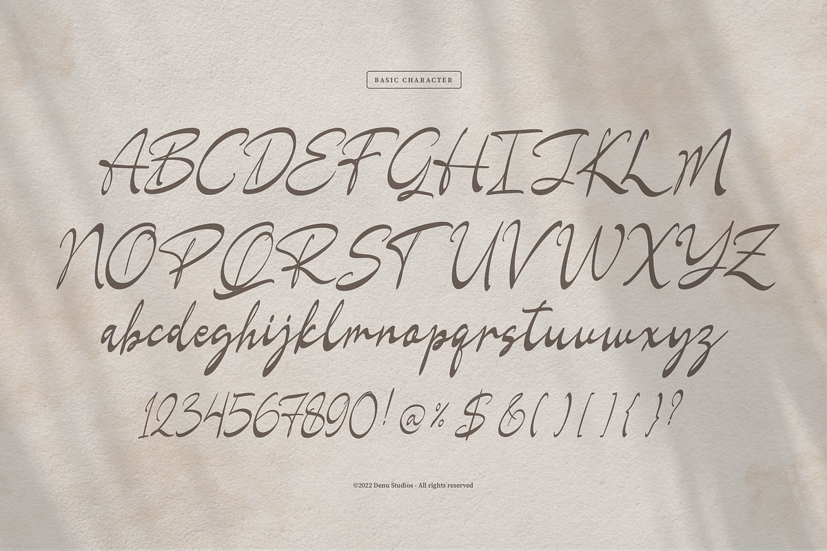 La gratesa | Signature Script, a Script Font by Denustudios (Photo 10 of 12)