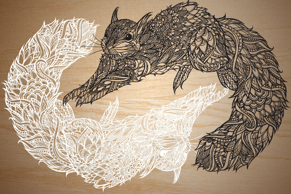Ornate Squirrels, an Animal Illustration by Ferntale Art & Design (Photo 3 of 3)