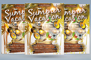Summer Vacation Flyer, a Flyer Template by tmcom (Thumbnail 1 of 2)