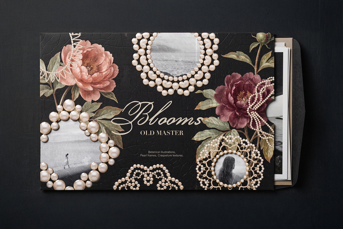 Old Master Blooms. Collage kit, an Object Graphic by Polli Deeva (Photo 9 of 12)