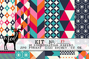 Background Paper Kit 39, a Background Graphic by Mod Paperie (Thumbnail 1 of 2)