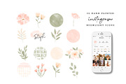 80 Watercolor Instagram Highlight, a Work Illustration by beatriceviyiwi (Thumbnail 3 of 6)