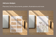 Minimalist A4 Stationary Mockup Pack, a Stationery Template by Mock It Up (Thumbnail 3 of 4)
