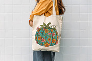 Floral Boho Fall Pumpkin Autumn PNG, an Illustration by Dream Creation (Thumbnail 4 of 5)