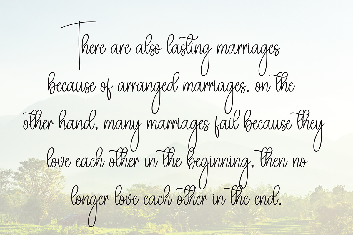 Happy Calligraphy | Script Font, a Handwritten Font by Scratchones (Photo 6 of 8)