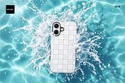 iPhone 16 Tough Case Mockup v 14, a Device Mockup by Mocart (Thumbnail 2 of 2)