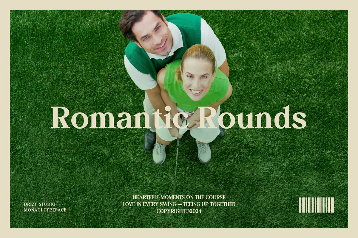 Monagi – Retro Golf Serif Font, a Serif Font by Drizy (Photo 8 of 10)