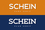 SCHEIN - Sans Serif & Slab Serif, a Sans Serif Font by Almarkhatype (Thumbnail 1 of 10)