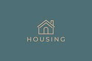 Housing Real Estate Logo Home, a Branding & Logo Template by Signatoro (Thumbnail 1 of 2)