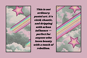 Distorted Nature – Pastel Grunge Art, an Illustration by BiancaXavier (Thumbnail 6 of 11)