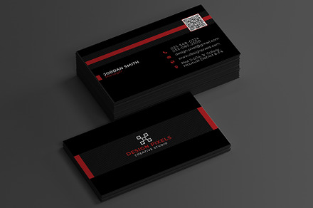 Clean Corporate Business Card, a Business Card Template by Saman Osama