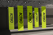 Exhibition Flag Mockup, an Advertising Mockup by SLAB! Design (Thumbnail 7 of 7)