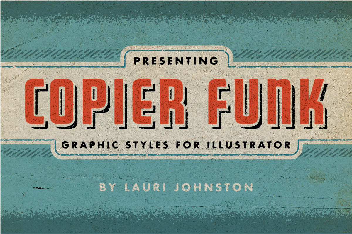 Copier Funk Graphic Styles, an Action Add-On by LauriJohnston (Photo 1 of 5)