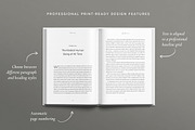 Modern Sans Book Template, a Magazine Template by Ruben Stom (Thumbnail 2 of 13)
