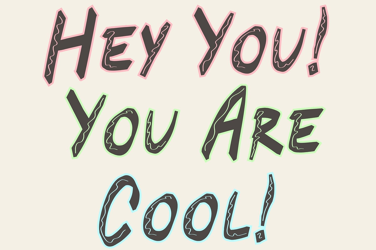 Jazz Hands, all caps handdrawn font, a Handwritten Font by Eryn Rose Design (Photo 4 of 13)