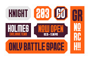 GR NORCH - Sports Display Font, a Serif Font by Garisman Std (Thumbnail 5 of 15)