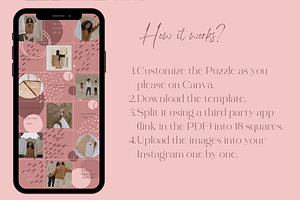 Ros Puzzle Instagram Canva Template