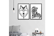 50 wild animals vector part 3, an Animal Illustration by AnastasiyaOleynik (Thumbnail 5 of 9)