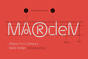 Mardem – Geometric Modern Grotesk, a Sans Serif Font by Drizy (Thumbnail 3 of 10)