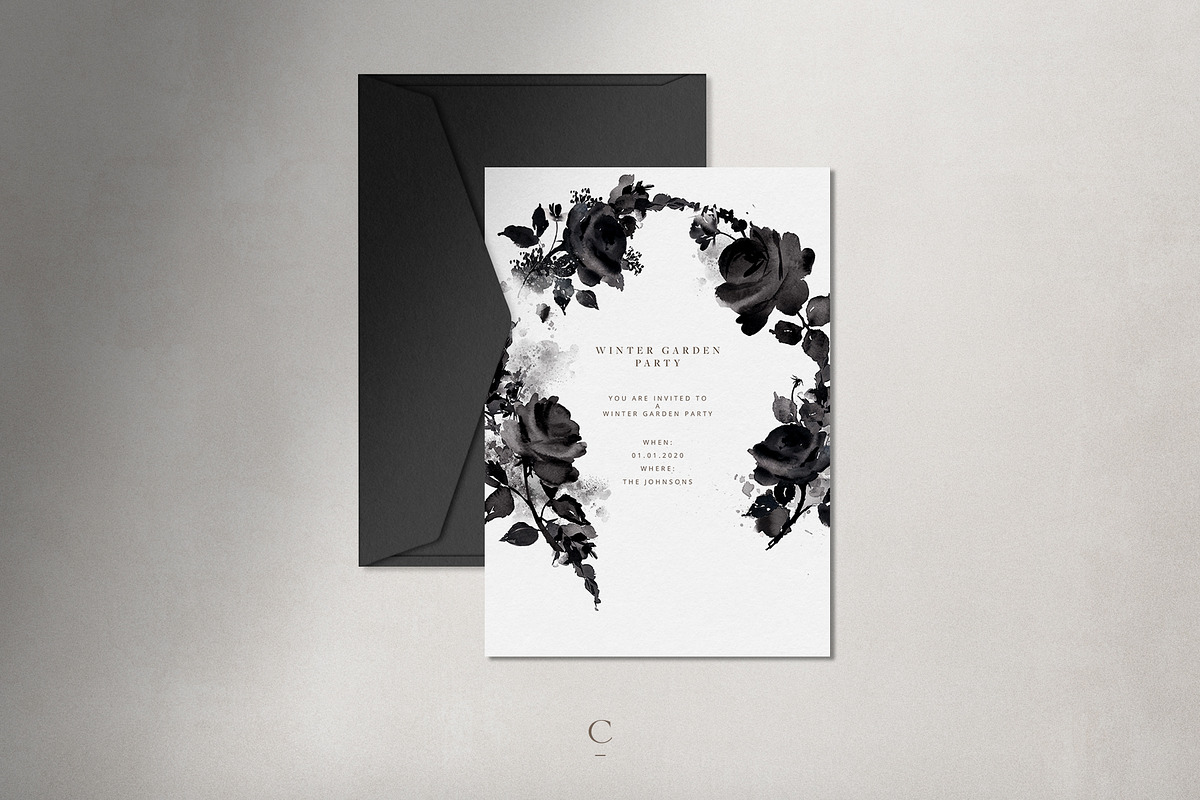 Winter Garden Clip Art, an Illustration by Create The Cut (Photo 13 of 14)