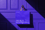 Premium Paper Shopping Bag Mockup, a Packaging Mockup by MockupShelf (Thumbnail 3 of 6)