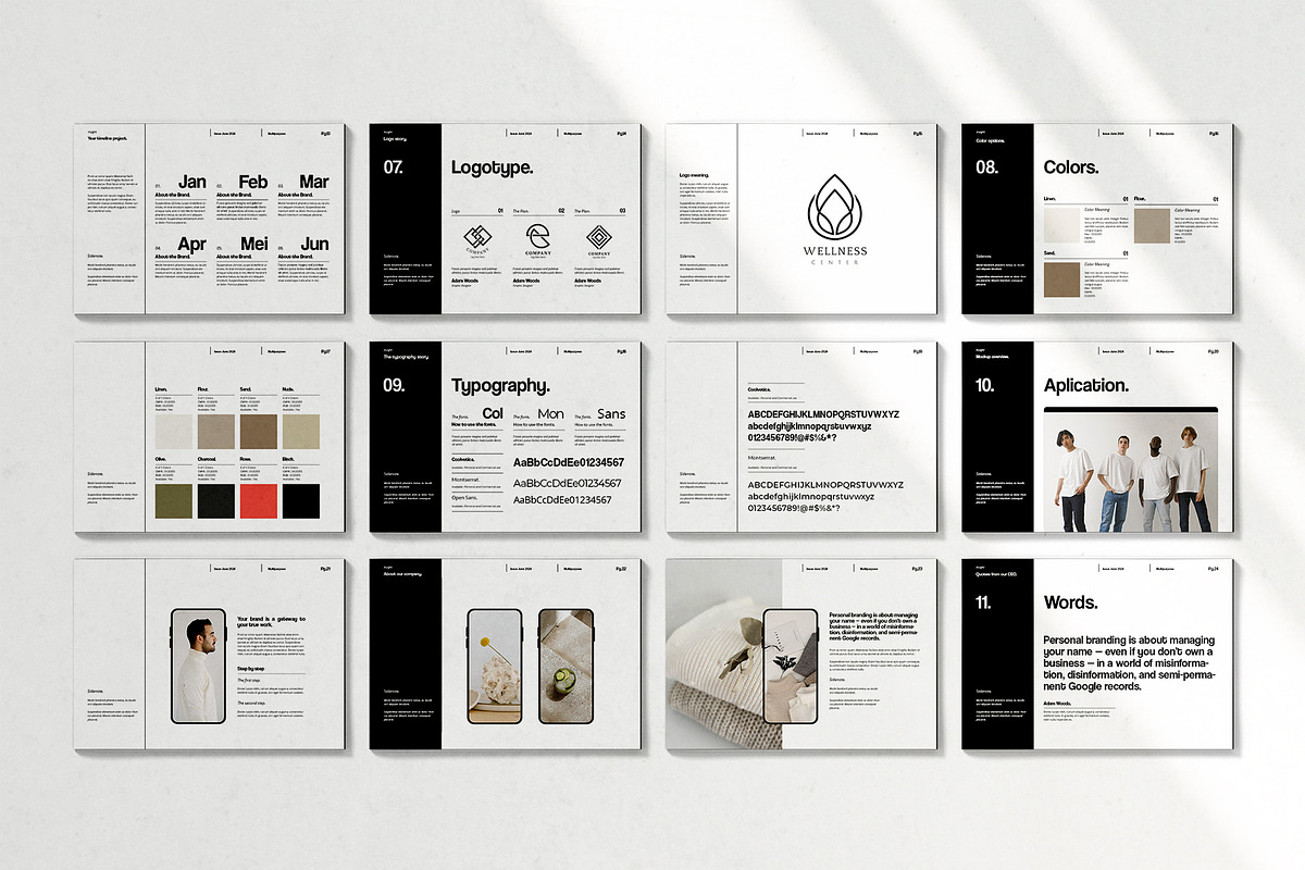 BOLD | Brand Guidelines, a Brochure Template by Analogi Studio (Photo 20 of 21)