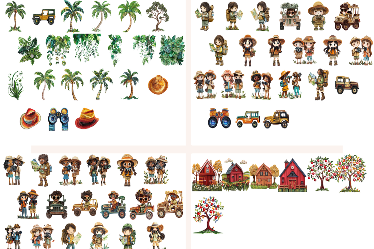 Animal Quilled Paper Clipart Bundle, an Animal Illustration by PrintablesByFranklyn (Photo 9 of 10)