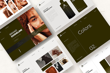 Alpha Brand Guideline, a Brochure Template by Typetheme