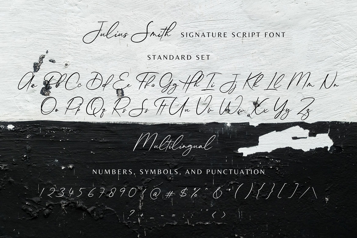 Julius Smith Script, a Script Font by etigletters (Photo 10 of 10)