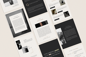 MUSE Course EBook Template Canva