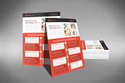 Flat Design Web Design Agency Flyer, a Flyer Template by Creativenauts (Thumbnail 2 of 4)