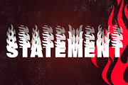 Firehead Font – The Ultimate Flame F, a Sans Serif Font by Headfonts (Thumbnail 4 of 9)