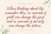 Hometona Script, a Script Font by Lettersams (Thumbnail 3 of 10)