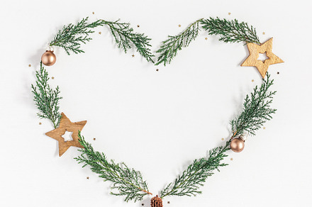 Christmas heart stock photo containing christmas and xmas, a Holiday Photo by Flaffy