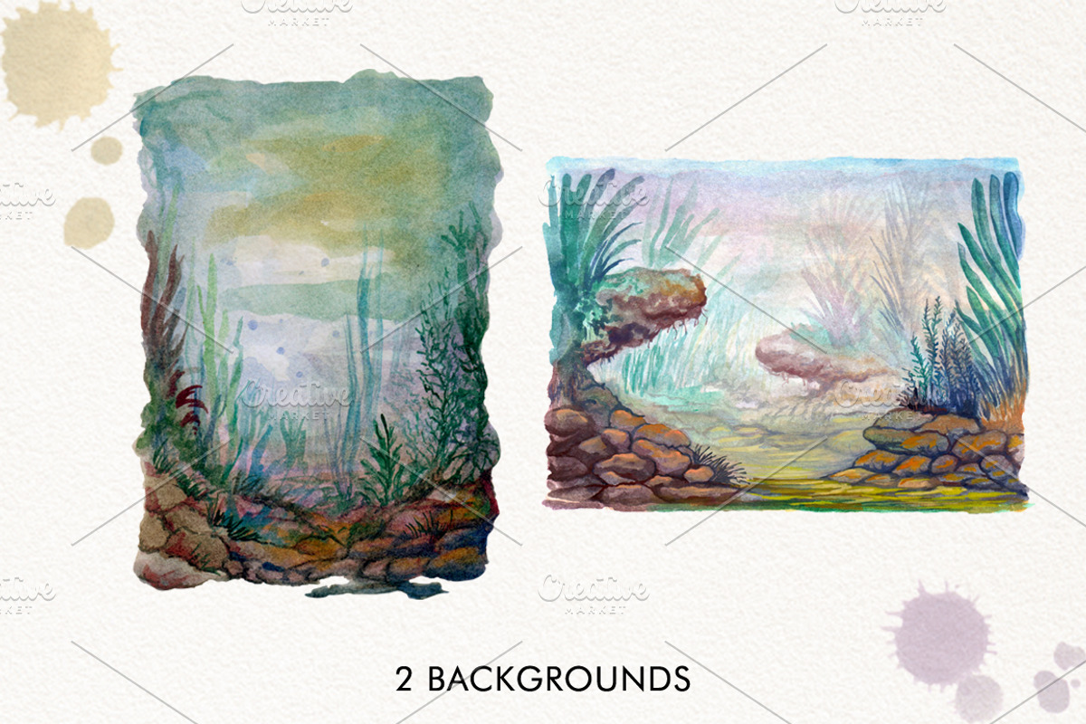 Amazon Fishing Watercolor, an Illustration by Graphobia (Photo 5 of 11)