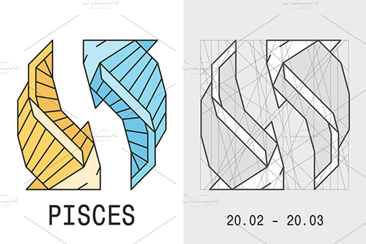 Zodiac signs, a Graphic by Volyk (Photo 16 of 16)